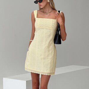 Princess Polly Lorinda Dress Yellow